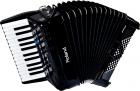 【Roland】 V-accordion FR-1X ピアノ【赤・黒】 (26鍵/72ベース)《専用ソフトケースサービス》