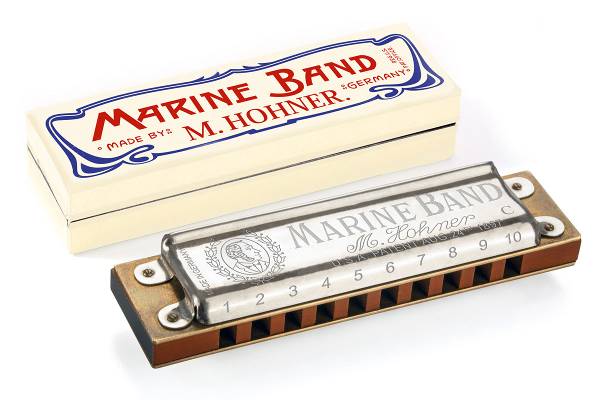 HOHNER 125th Anniversary Marine Band C Box 【(10ホールズ(ブルースハープ)】 / ブルースハープ |  ハーモニカ | 谷口楽器 since 1935