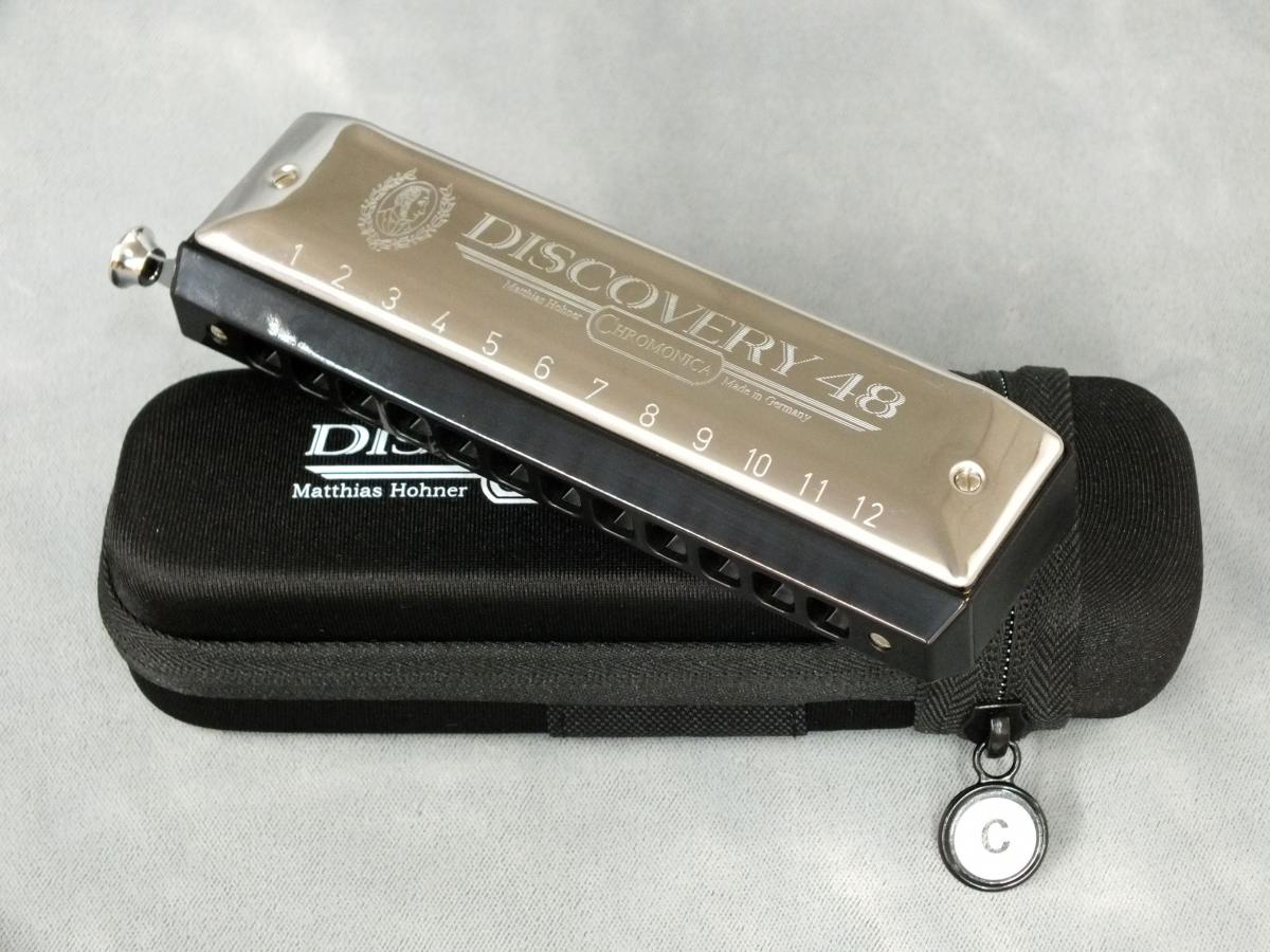 Lefty】 HOHNER Discovery-48 【クロマチックハーモニカ 