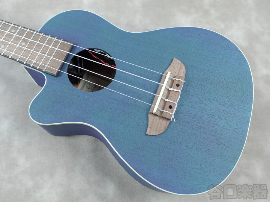 Ortega RUOCEAN-CE-L (Ocean Blue) 左利き用/コンサートウクレレ アコースティックギター 谷口楽器 since  1935