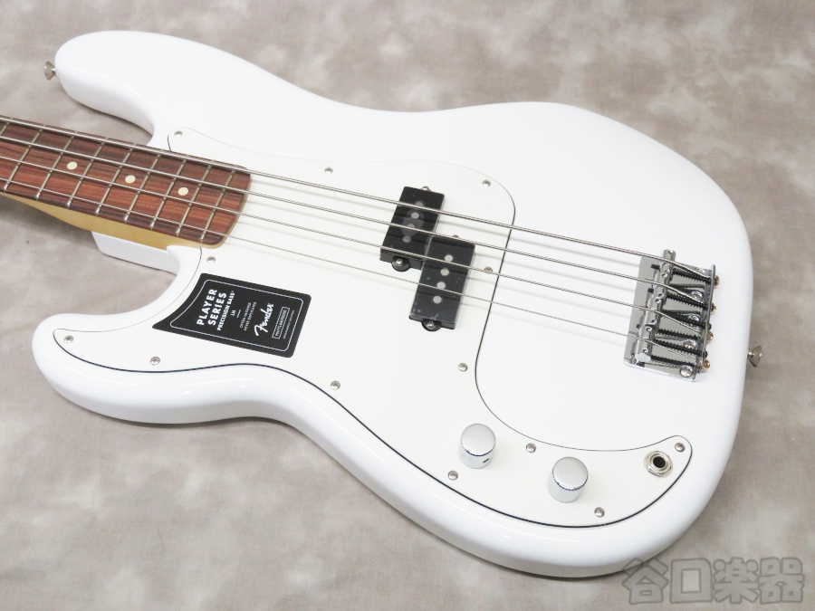 Fender Player Precision Bass Left-Handed (Polar White)