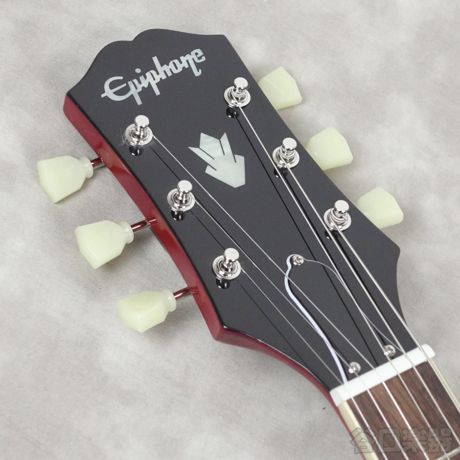 Epiphone ES-335 Left Hand (Cherry) 入門セット付 / エレキギター