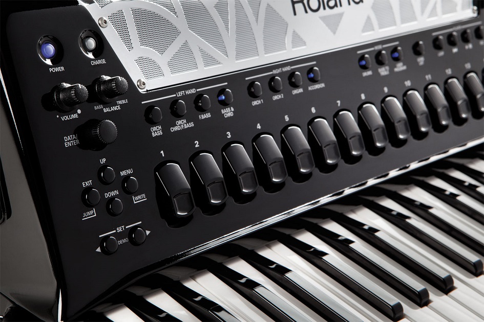 【Roland】V-accordion FR-8X【赤・黒】 (41鍵/120ベース)※カラー黒は即納可能
